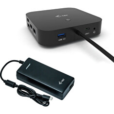 i-tec USB-C HDMI DP Docking Station with Power Delivery 100 W + i-tec Universal Charger 112W