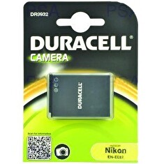 DURACELL Baterie - DR9932 pro Nikon EN-EL12, černá, 1000 mAh, 3.7V