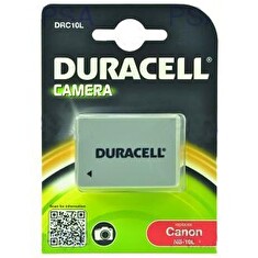 DURACELL Baterie - DRC10L pro Canon NB-10L, černá, 820 mAh, 7.4 V