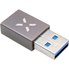 Redukce FIXED Link USB-C na USB-A, šedá