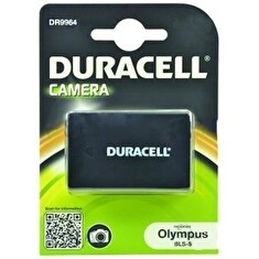 DURACELL Baterie - DR9964 pro Olympus BLS-5, šedá, 1000 mAh, 7.4V