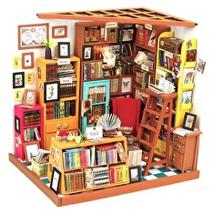 Hračka Robotime miniatura domečku Knihovna