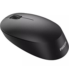 Philips SPK7307B/Kancelářská/Optická/1 600 DPI/Bezdrátová USB/Černá