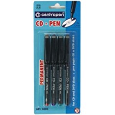 COVER IT CENTROPEN popisovač CD/DVD sada 4 barvy - 0,6mm