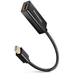 AXAGON RVDM-HI14N, Mini DisplayPort -> HDMI 1.4 redukce / adaptér, 4K/30Hz