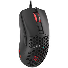 Genesis herní optická myš KRYPTON 750/RGB/8000 DPI/Herní/Optická/8 000 DPI/Drátová USB/Černá