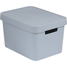 Box Curver Infinity 17L s víkem světle šedý