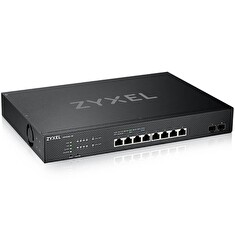 Zyxel XS1930-12F, 10-port 10G Smart Managed Fiber Switch, 2 Multi-Gigabit Ports