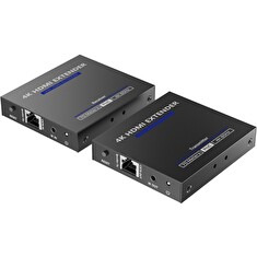 PremiumCord HDMI 2.0 extender Ultra HD 4kx2k@60Hz na 70m přes Cat6/Cat6A/Cat7