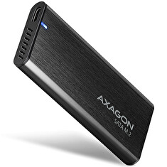 AXAGON EEM2-SBC, USB-C 3.2 Gen 2 - M.2 SATA SSD kovový RAW box, bezšroubkový