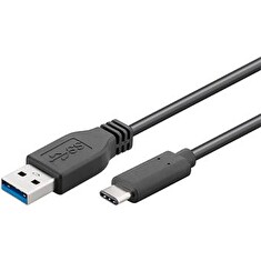 PremiumCord Kabel USB 3.1 konektor C/male - USB 3.0 konektor A/male, 0,5m