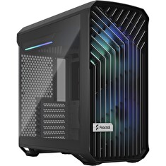 Fractal Design Torrent Compact RGB Black TG Light/Midi Tower/Transpar./Černá