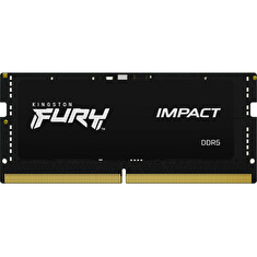 Kingston FURY Impact/SO-DIMM DDR5/16GB/4800MHz/CL38/1x16GB/Black