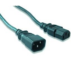 GEMBIRD Kabel síťový, prodlužovací, 1,8m VDE 220/230V napájecí