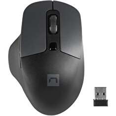 Natec optická myš BLACKBIRD 2/1600 DPI/Kancelářská/Optická/1 600 DPI/Bezdrátová USB/Černá