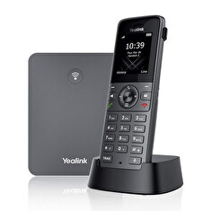 Yealink W73P, IP DECT báze+ručka, PoE, 1,8" bar.disp., až 10 ruček