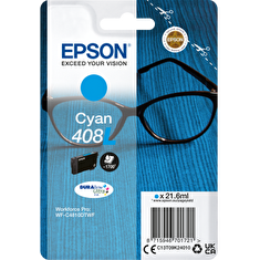 EPSON Singlepack Cyan 408L DURABrite Ultra Ink