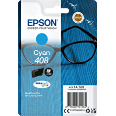 EPSON Singlepack Cyan 408 DURABrite Ultra Ink