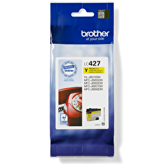 Brother LC-427Y (inkoust yellow, 1500 str., ISO / IEC 24711)
