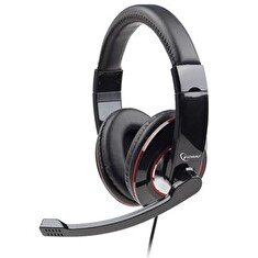 Gembird Sluchátka s mik MHS-U-001 Gaming black, USB