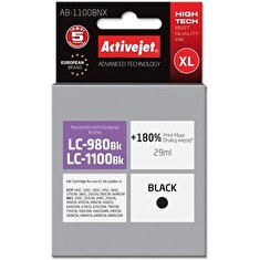 ActiveJet inkoust Brother LC-1100Bk, 29 ml, new AB-1100BNX (AB-1100Bk)