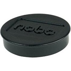 Nobo magnety 38 mm, černé (4)