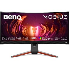 BenQ Mobiuz LCD EX3210U 34" IPS zakřivený/WQHD 3440 × 1440/144Hz/1ms/DP/HDMIx2/Jack/VESA/repro