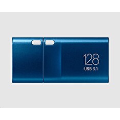 Samsung flash disk 128GB USB-C 3.1 (přenosová rychlost až 400MB/s) modrý