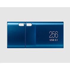 Samsung flash disk 256GB USB-C 3.1 (přenosová rychlost až 400MB/s) modrý