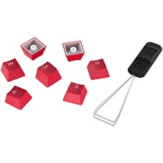 HP HyperX Rubber Keycaps - Gaming Accessory Kit - Red (US Layout)