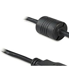Delock kabel USB 2.0 A samec > USB micro B samec, pravoúhlý 90°, 1m