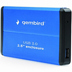 GEMBIRD USB 3.0 externí box 2,5", modrý