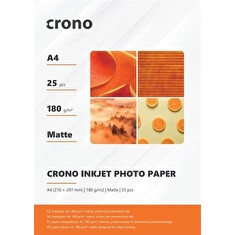 Crono PHPM4A, fotopapír matný, A4, 180g, 25ks