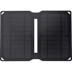 Sandberg Solar Charger 10W 2xUSB, solární nabíječka, černá