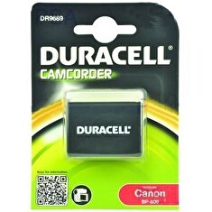 DURACELL Baterie - DR9689 pro Canon BP-808, černá, 850 mAh, 7.4V