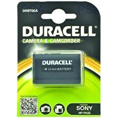 DURACELL Baterie - DR9700A pro Sony NP-FH30, černá, 650 mAh, 7.4V