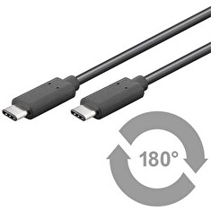 PremiumCord Kabel USB 3.1 konektor C/male - USB 3.1 konektor C/male, 0,5m