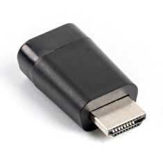 LANBERG adaptér HDMI (M) na VGA (F), černý