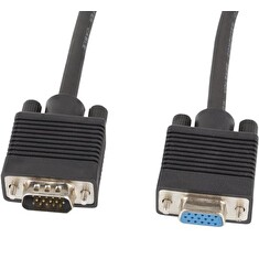 LANBERG VGA M / F prodlužující kabel 1,8m, stíněný, černý