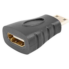 LANBERG redukce HDMI (F) na HDMI MINI (M), černý