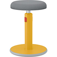 LEITZ Ergonomická balanční židle pro sezení/stání ERGO Cosy Stool, teplá žlutá