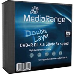 MEDIARANGE DVD+R 8,5GB 8x Dual Layer slimcase 5ks