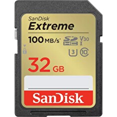 SanDisk Extreme SDHC 32GB 100MB/s V30 UHS-I U3