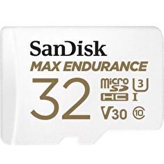 SanDisk MAX ENDURANCE microSDHC 32GB + adaptér