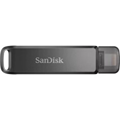 SanDisk iXpand Flash Drive Luxe/256GB/USB 3.0/Lightning + USB-A/Šedá