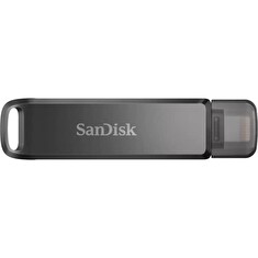 SanDisk iXpand Flash Drive Luxe/256GB/90MBps/USB 3.0/Lightning + USB-A/Černá