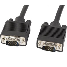 LANBERG VGA M / M kabel 1,8m dvojité stínění, černý