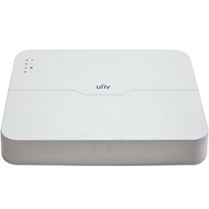 UNIVIEW NVR, 8 PoE (Max 108W) kanálů, H.265, 1x HDD, vstup 8 Mpix (max 64Mbps), prohlížeč 8 Mpix (Max 64Mbps)