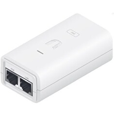 Ubiquiti POE-24-24W-G-WH, Gigabitový PoE Injektor, 24V/1A (24W), bílý