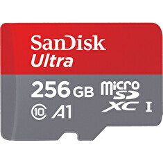 SanDisk Ultra microSDXC 256GB 150MB/s + adaptér